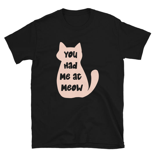 At Meow Short-Sleeve Unisex T-Shirt