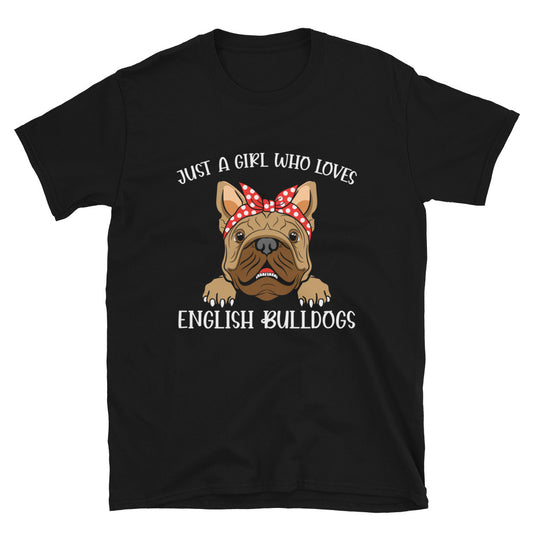 English Bulldogs Short-Sleeve Unisex T-Shirt