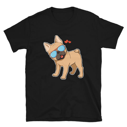 Bulldog Love Short-Sleeve Unisex T-Shirt