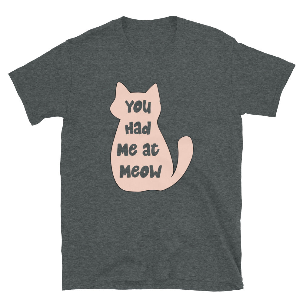 At Meow Short-Sleeve Unisex T-Shirt
