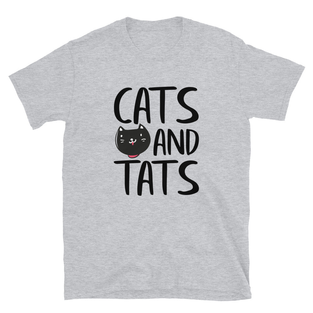 Cats & Tats Short-Sleeve Unisex T-Shirt